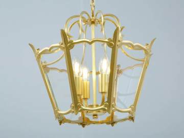 LATERNA II - Brass pendant lamp by Patinas Lighting - view 3